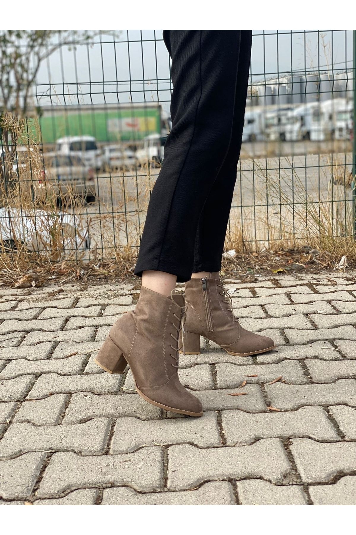 Mink sales suede boots
