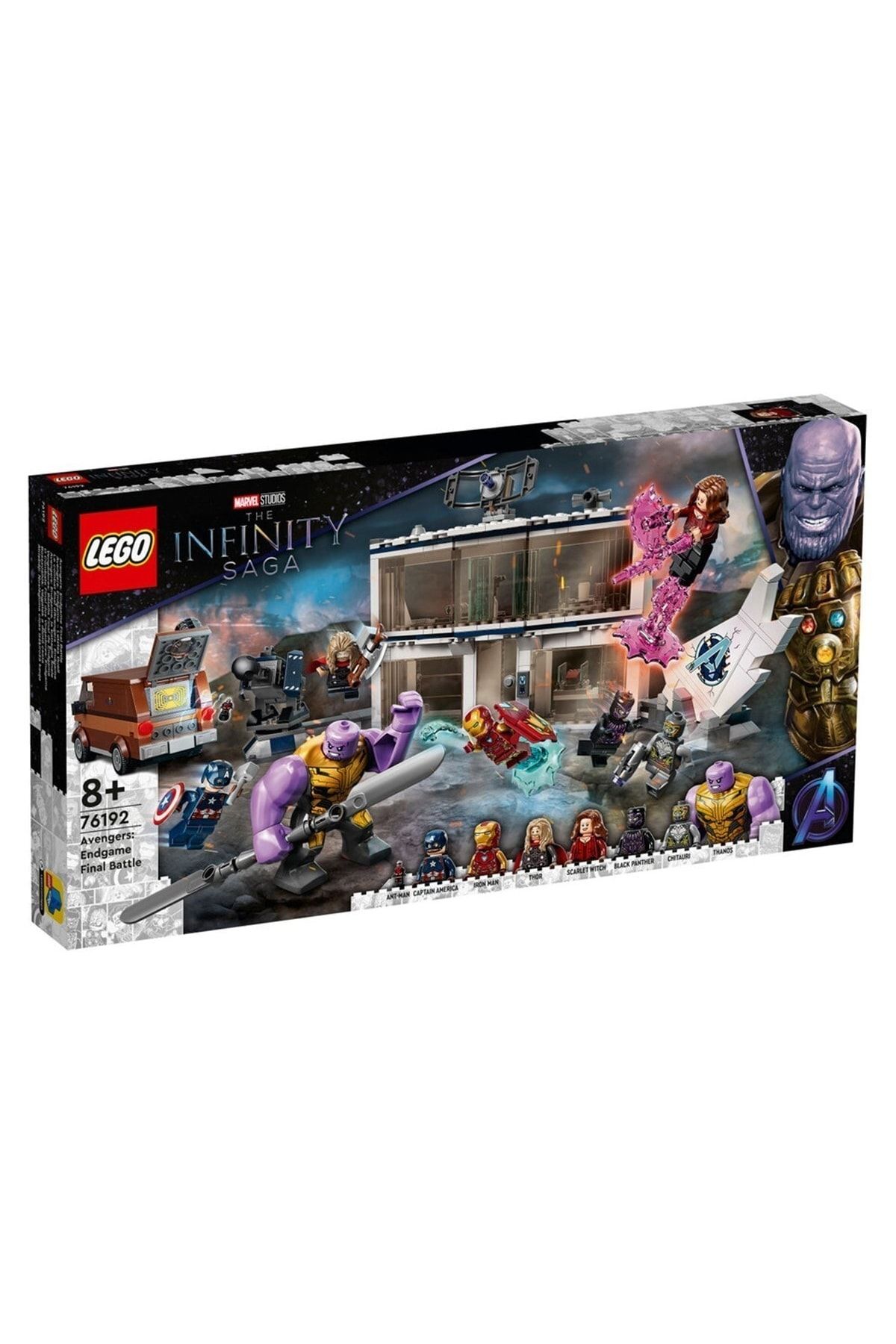 LEGO Marvel Avengers: Endgame Final Battle 76192 - Avengers Base Battle  Scene Construction Set (527 Pieces) - Trendyol