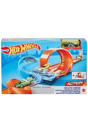 Aracı Yuvarlak Çember Akrobasi Yarış Pisti Set Hotwheels Araç Seti Oyuncak Araba Şampiyonluk Parkuru Image 0