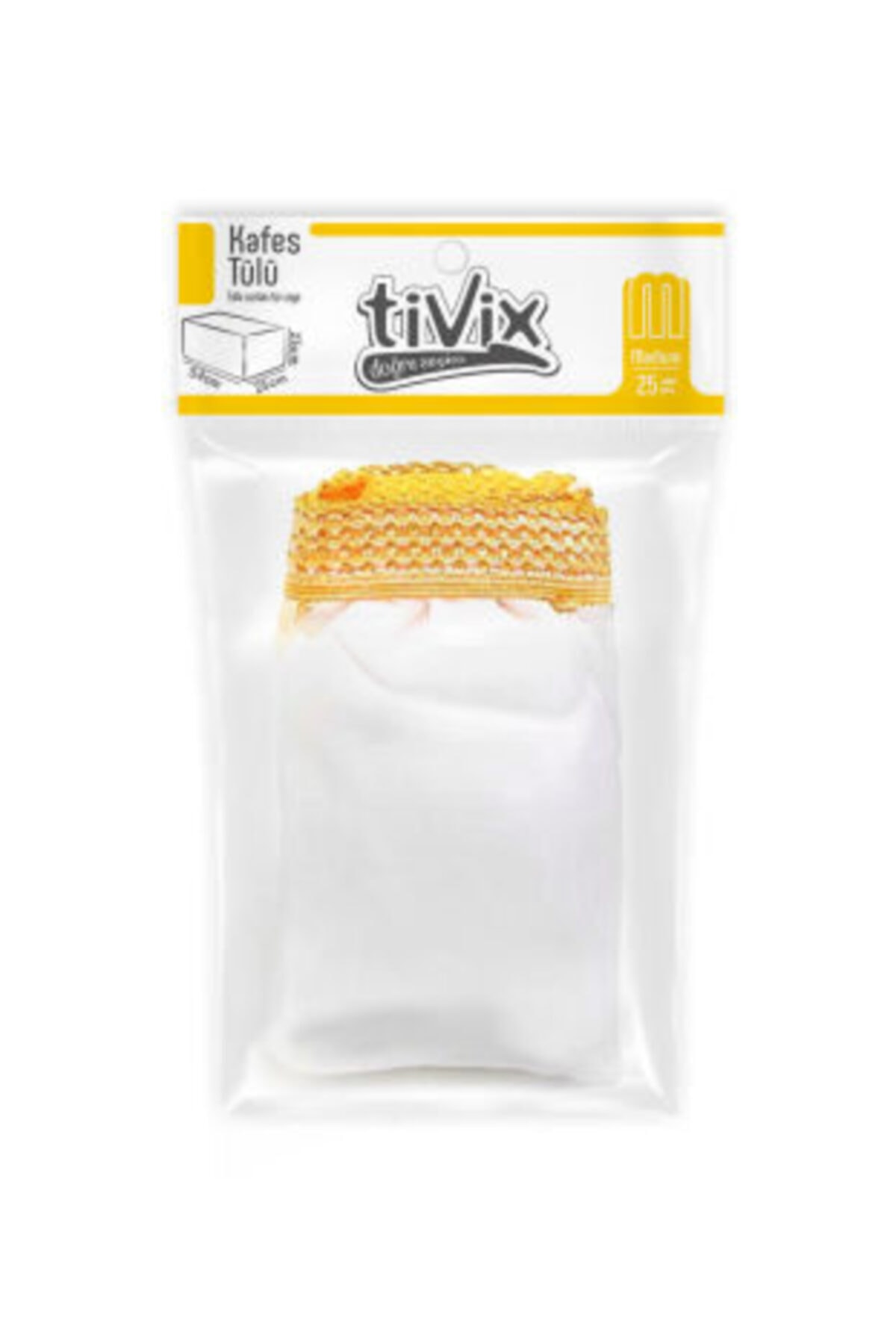 Petzanya Lüx Kafes Tülü (M Beden)