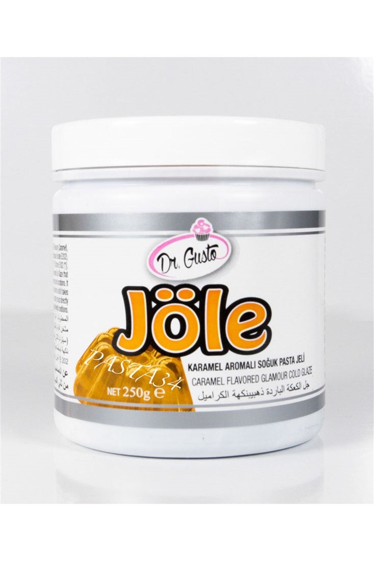 Dr. Gusto Karamelli Soğuk Pasta Jeli Pasta Jöle 250 Gram