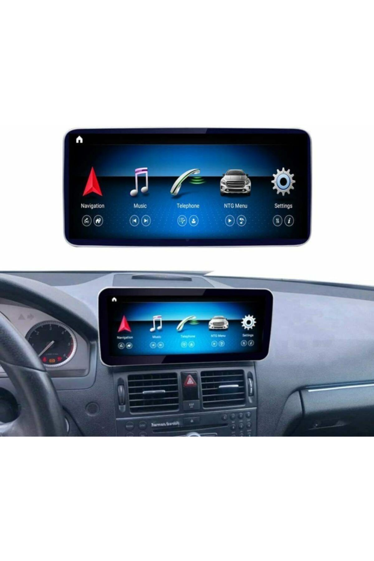 demirusta Benz C-class W204 2007-2010 Carplay 32hdd Android Usb Bt Kamera