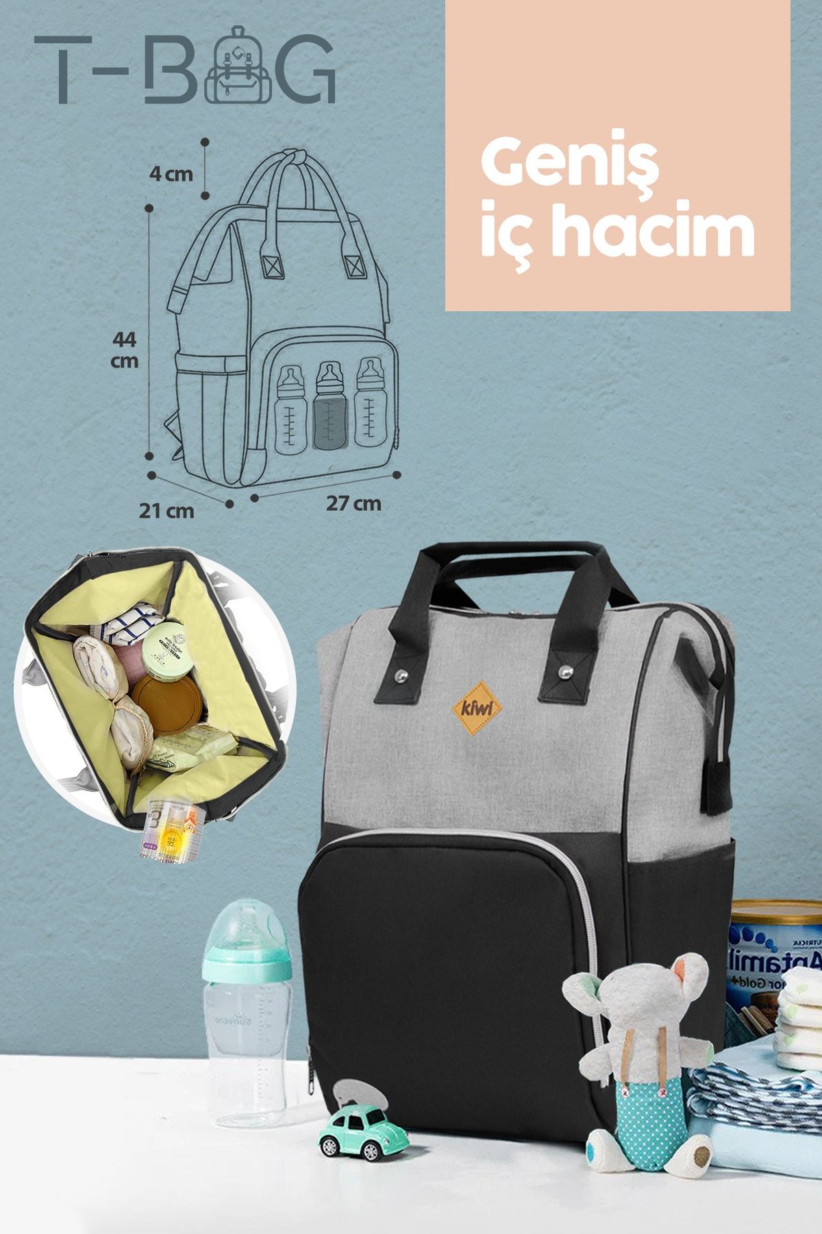 Kiwi T Bag Anne Bebek Sirt Bakim Cantasi Vizon Fiyati Yorumlari Trendyol Kiwi T Bag Anne Bebek Sirt Bakim Cantasi Vizon Fiyati Yorumlari Trendyol