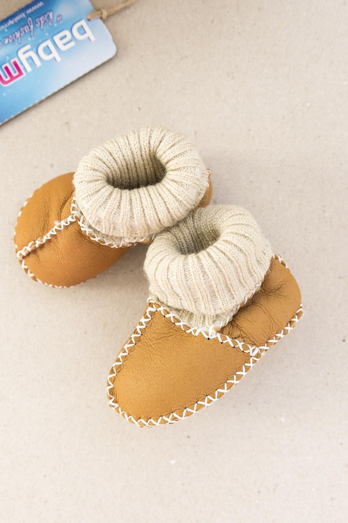 Babymod Organik %100 Deri Bebek Patik