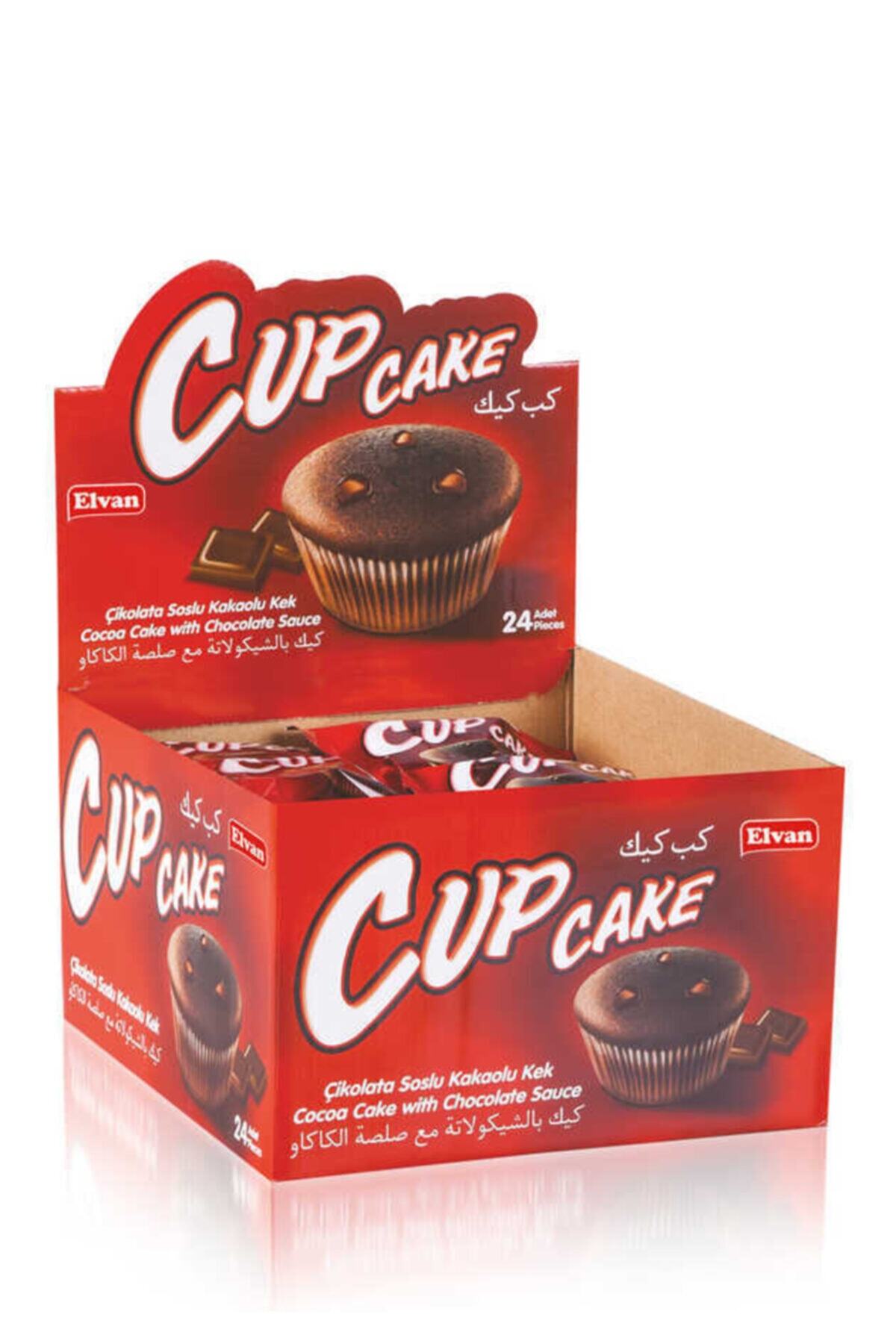 Elvan Cupcake 23gr. 24 Adet (1 Kutu)