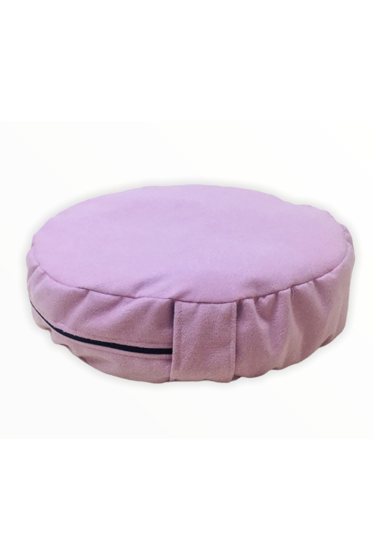 REMEGE Kabuk Dolgulu Meditasyon Minderi / Tay Tüyü Pamuklu Kumaş