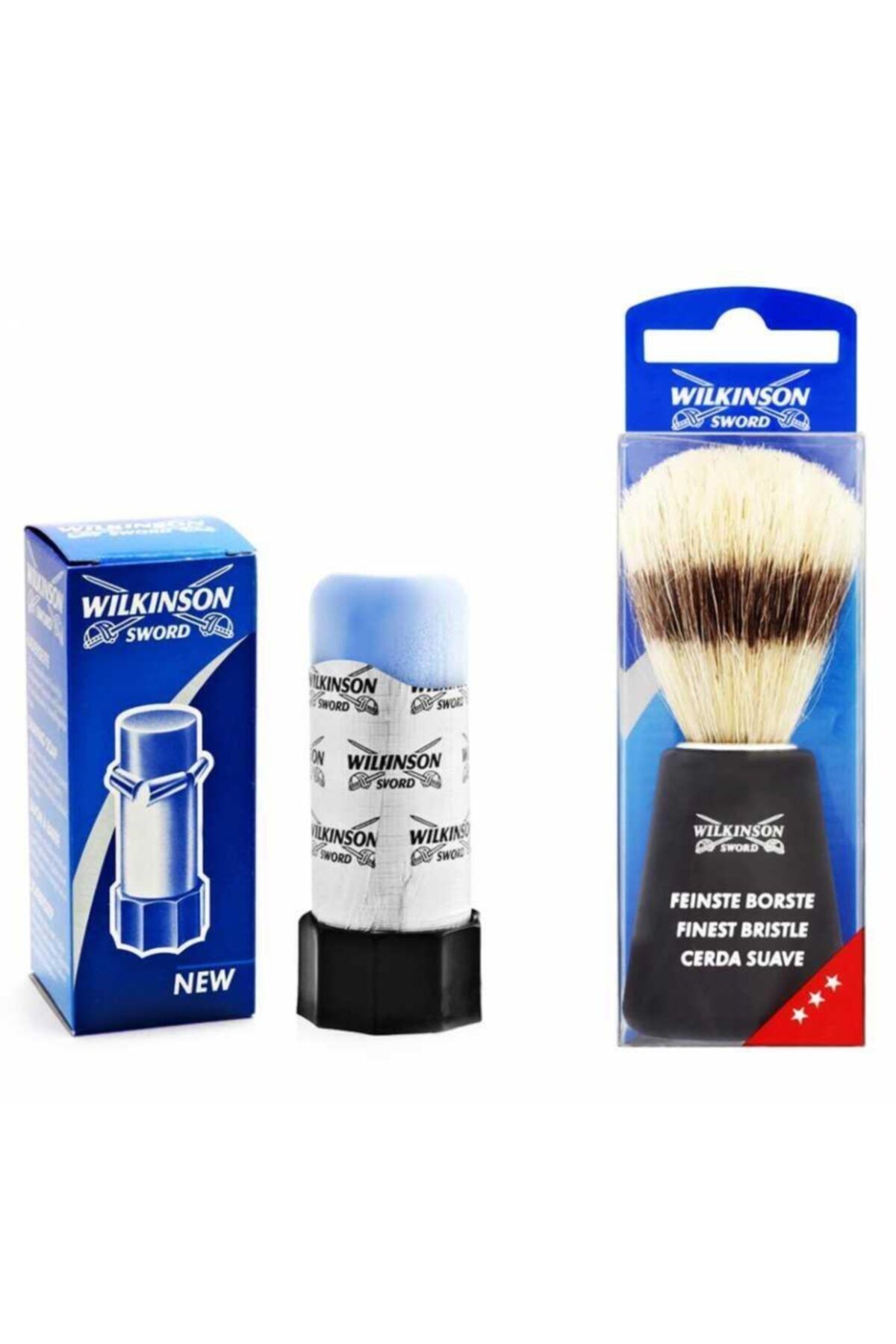 Wilkinson Sword Sentetik Tıraş Fırçası Ve Tıraş Sabunu Seti