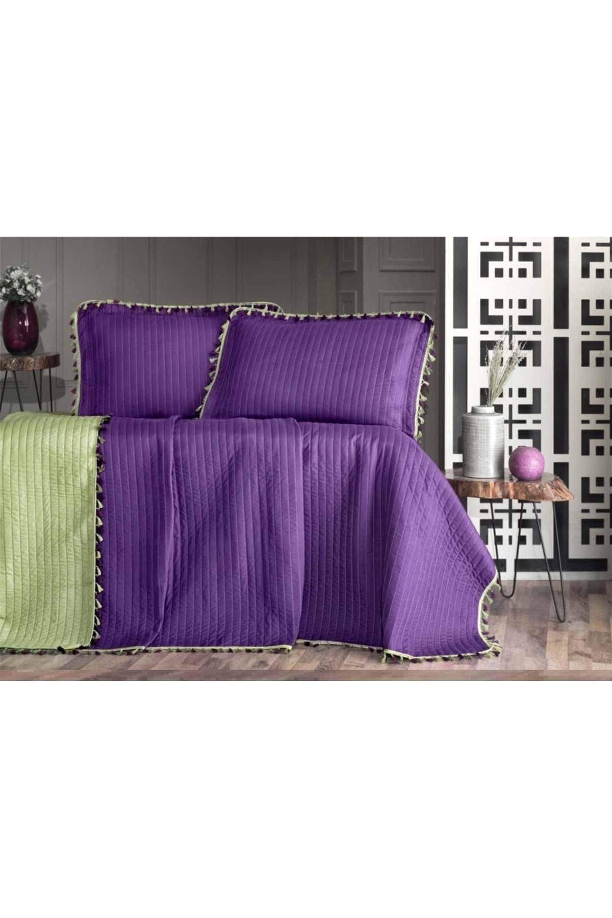evim home design evim home puskullu cift kisilik yatak ortusu murdum c yesili fiyati yorumlari trendyol