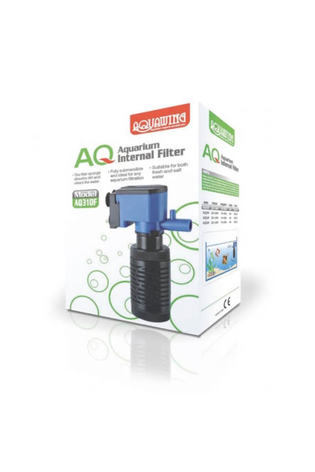 aquawing aq310f akvaryum ic filtre 4w 400l h fiyati yorumlari trendyol