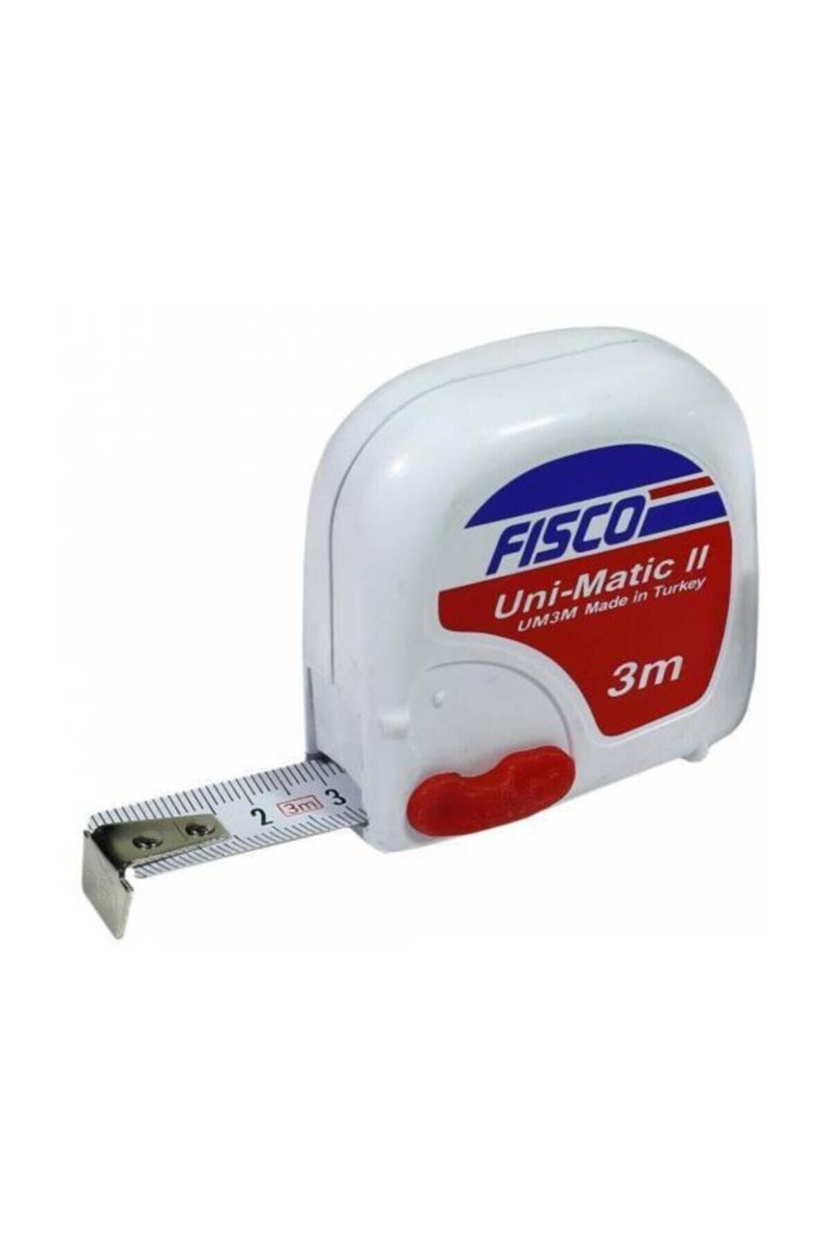 Fisco Plastik Şerit Metre 3 Metre 16 Mm