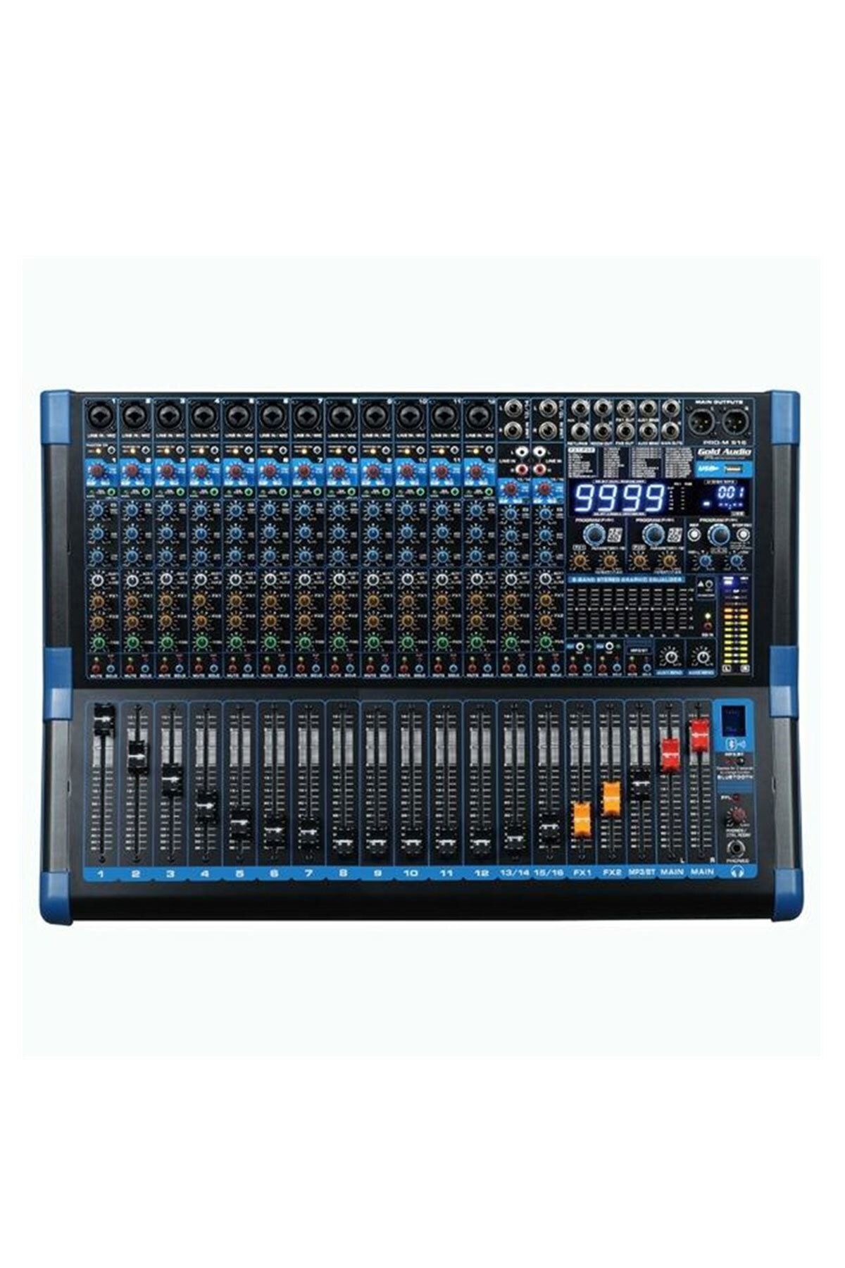 Gold Audio Pro-m-516 Deck Mikser - 12 Kanal