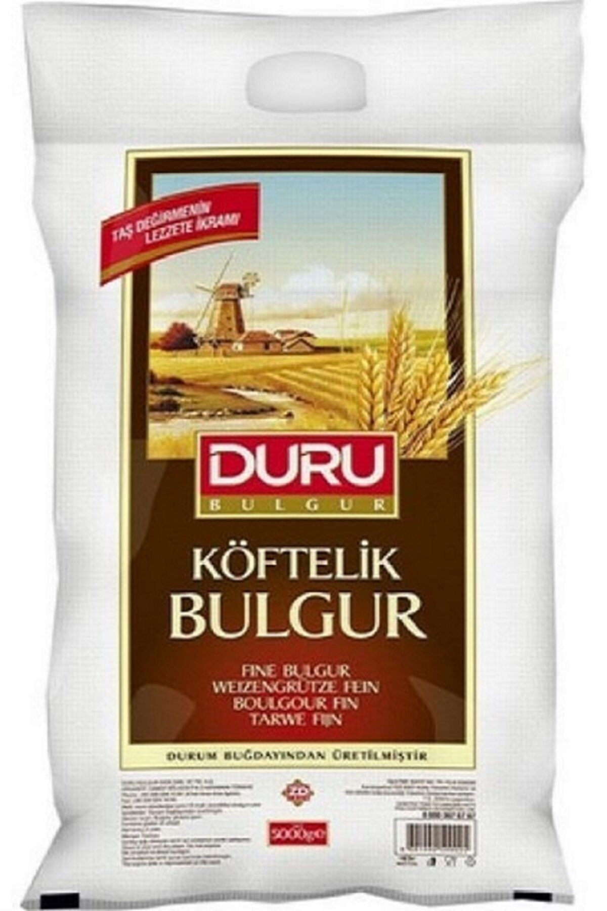 Duru Bulgur Köftelik Bulgur 5 kg