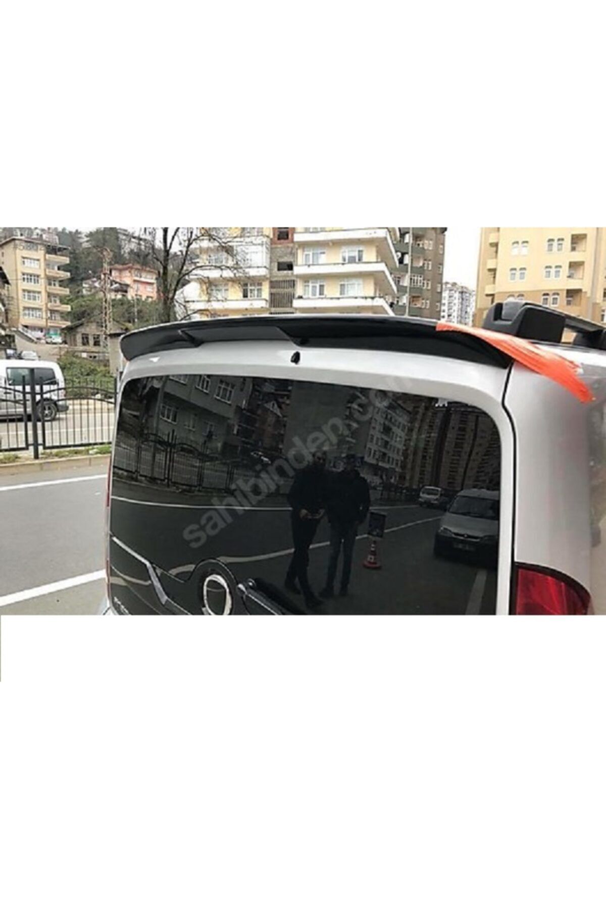 ctk Fiat Doblo 2015 - 2020 Spoiler - Spoyler Boyalı Parlak Siyah