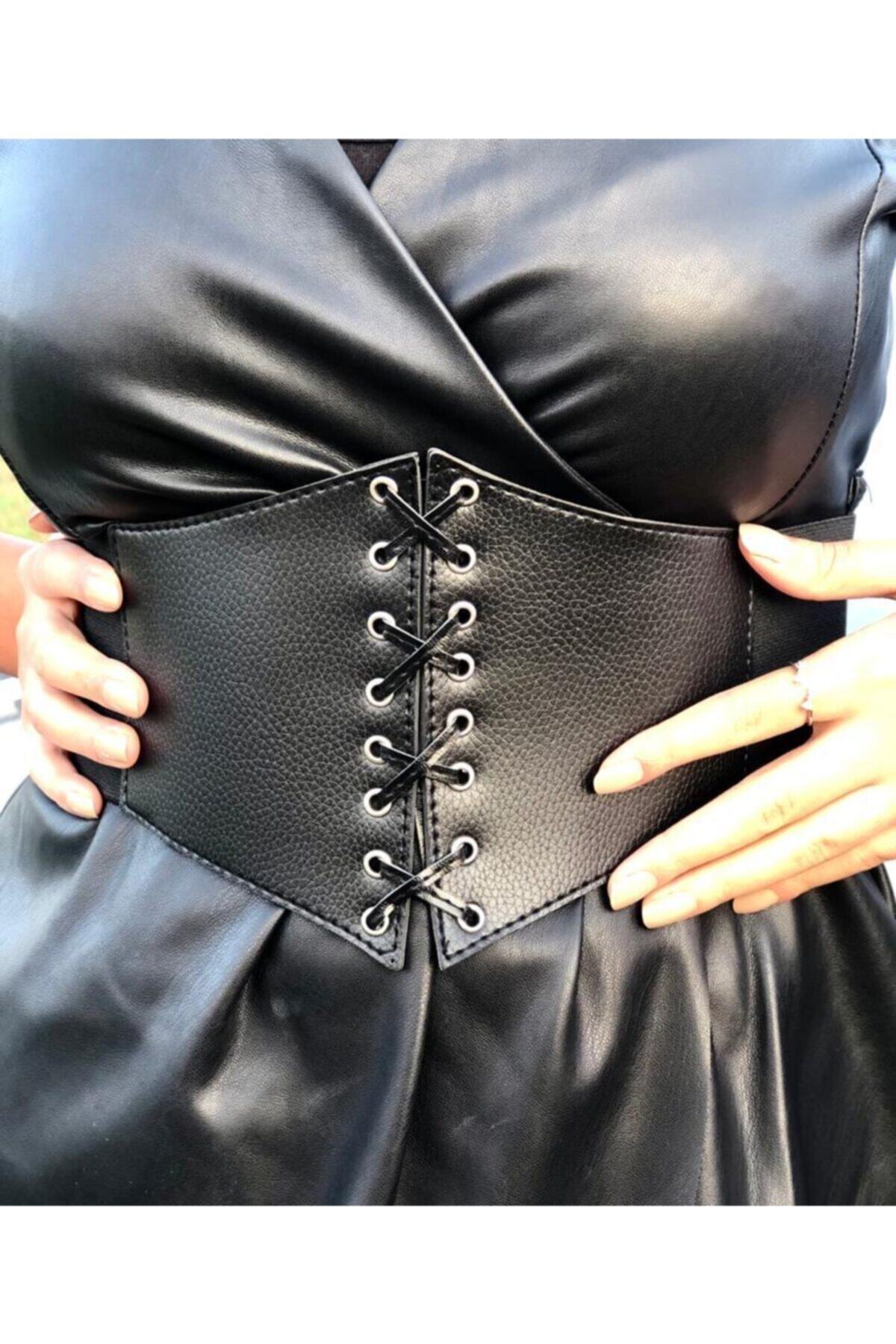 Mia Moda Lastikli Korse Bel Kemeri