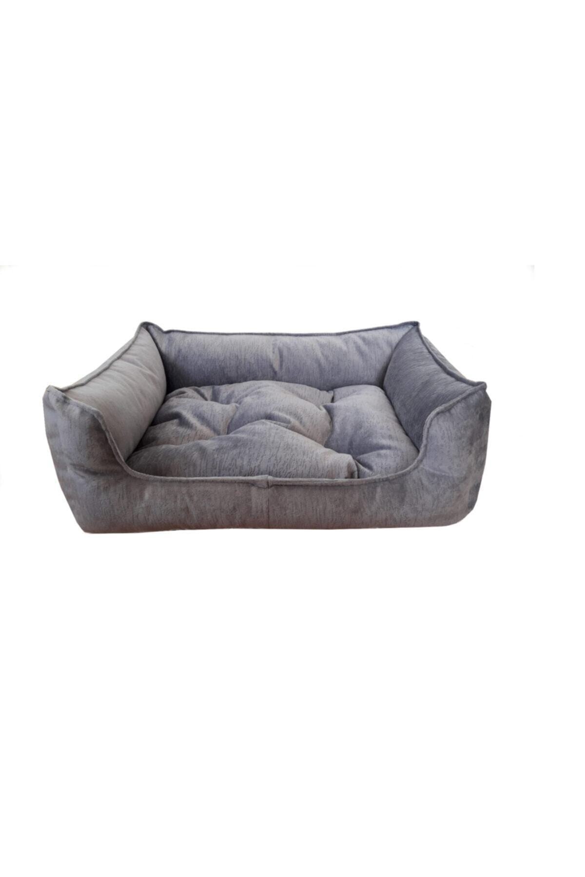 GND Comfort Silinebilir Kedi Köpek Yatağı 60x50x17 Cm Karışık Renkler Yıkama Garantili
