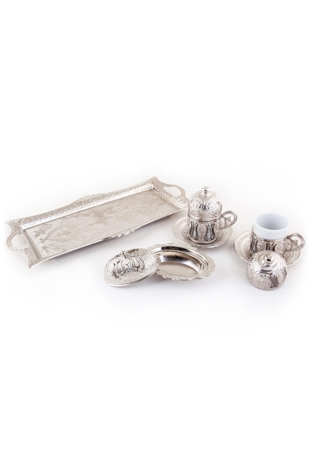 rennway Osmanlı Motifli 2 Li Türk Kahvesi Seti