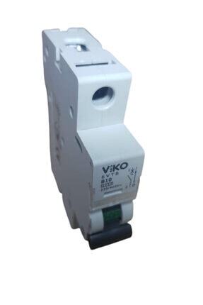 Viko 6vtb-1b10 Monofaze 1x10a B Tipi Otomatik Sigorta 6ka Image 0