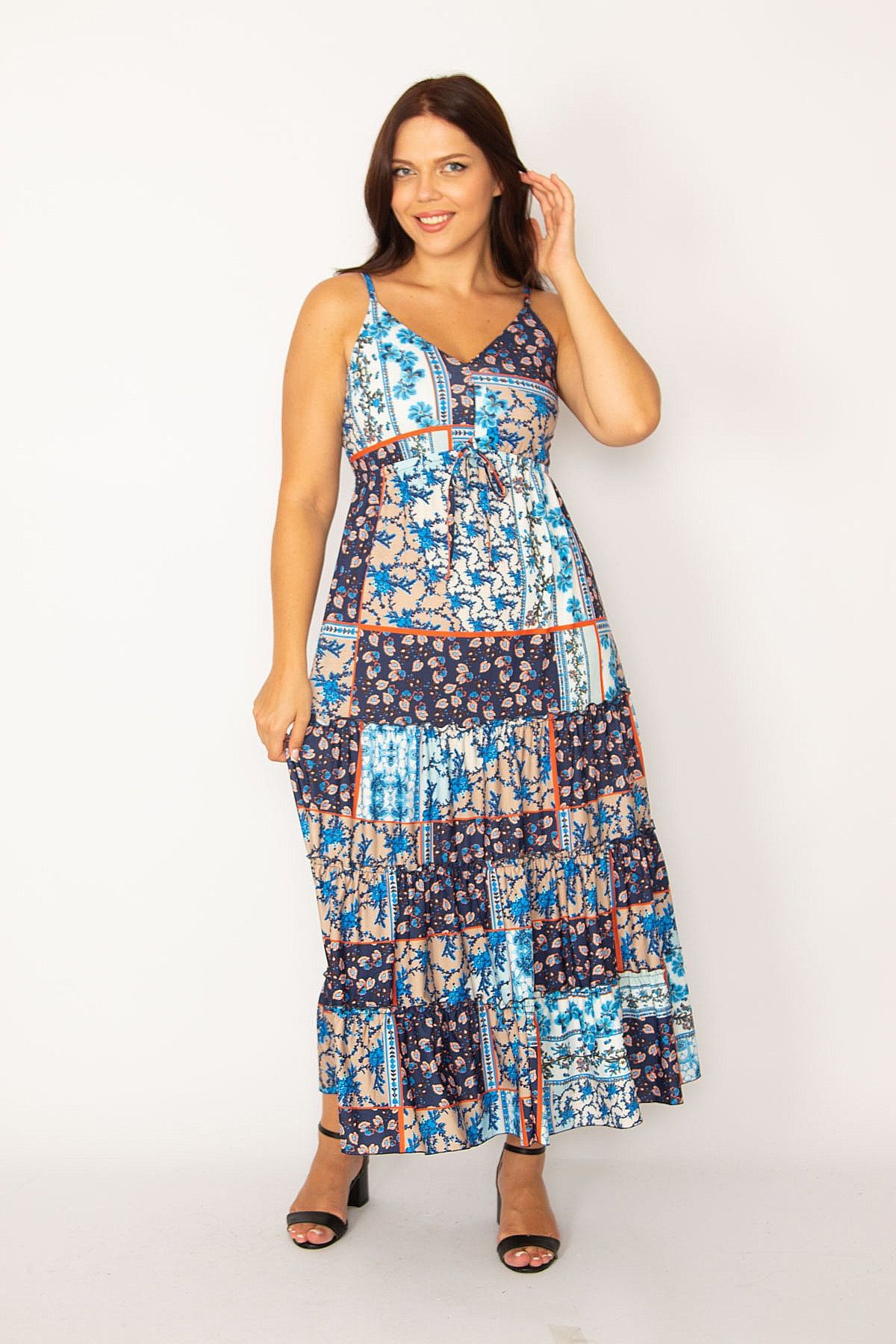 Crochet strap back dress deals