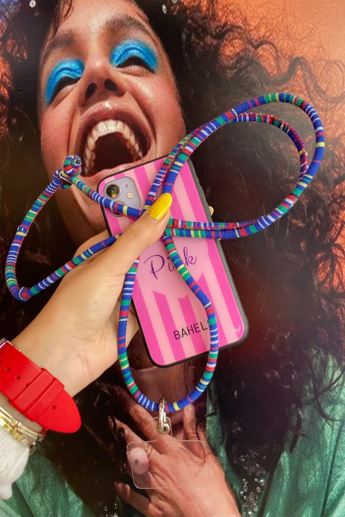 طلسم بند گردنی Trend Phone سازگار با همه قاب ها