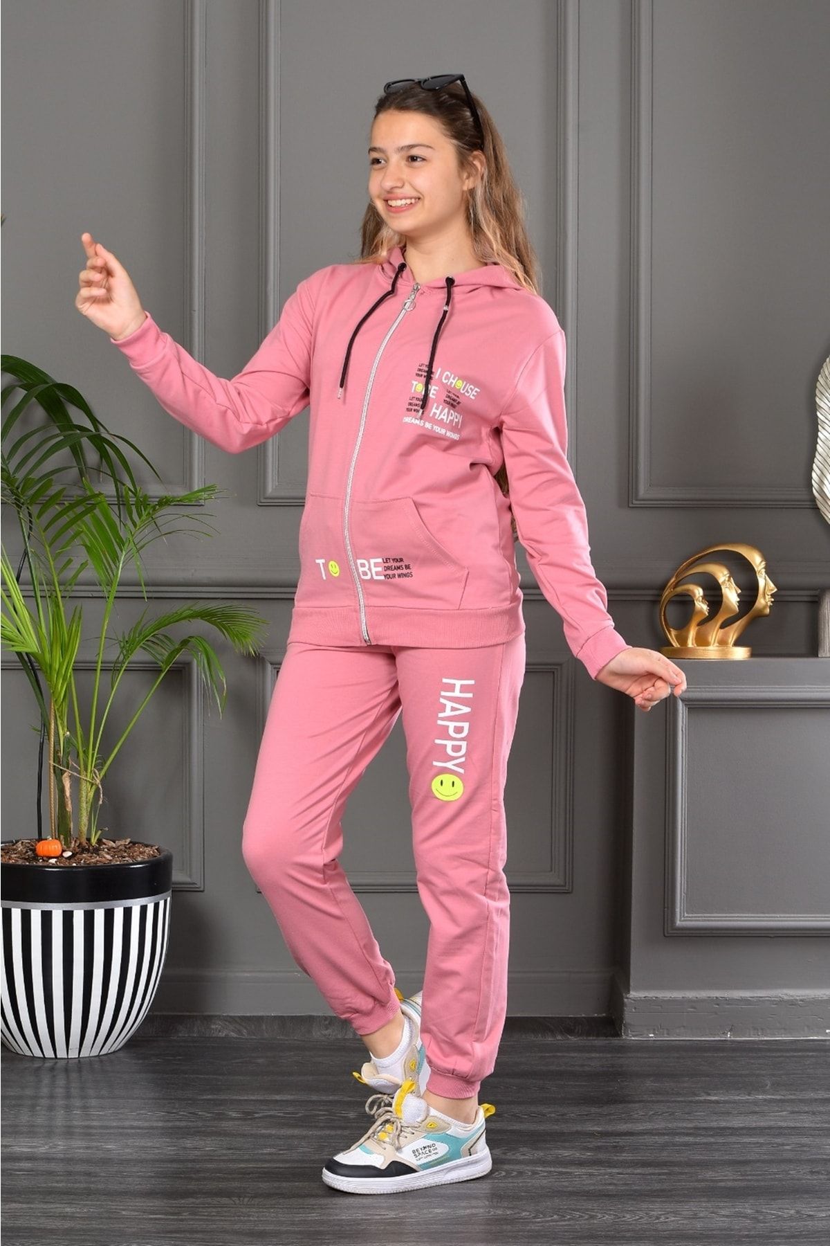 Pink jogging shop suits for women