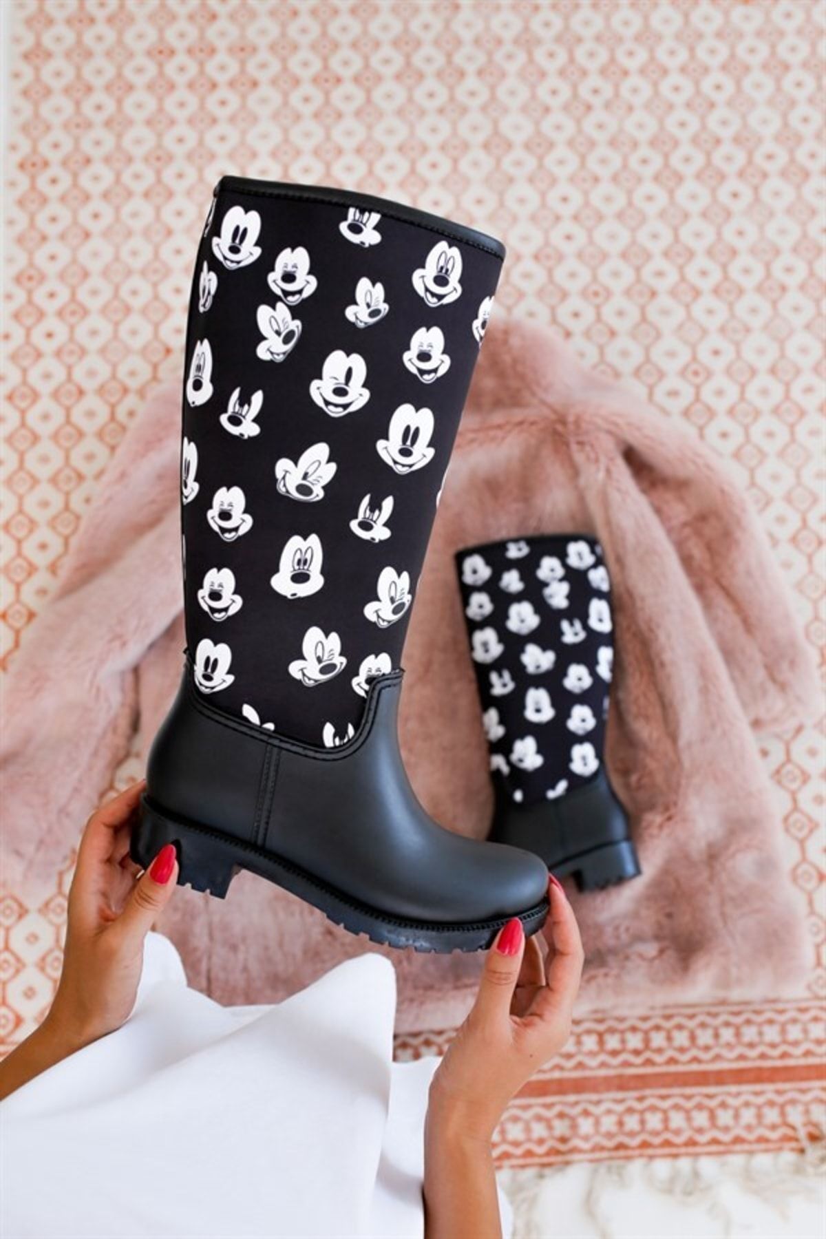 Mickey mouse rain cheap boots adults