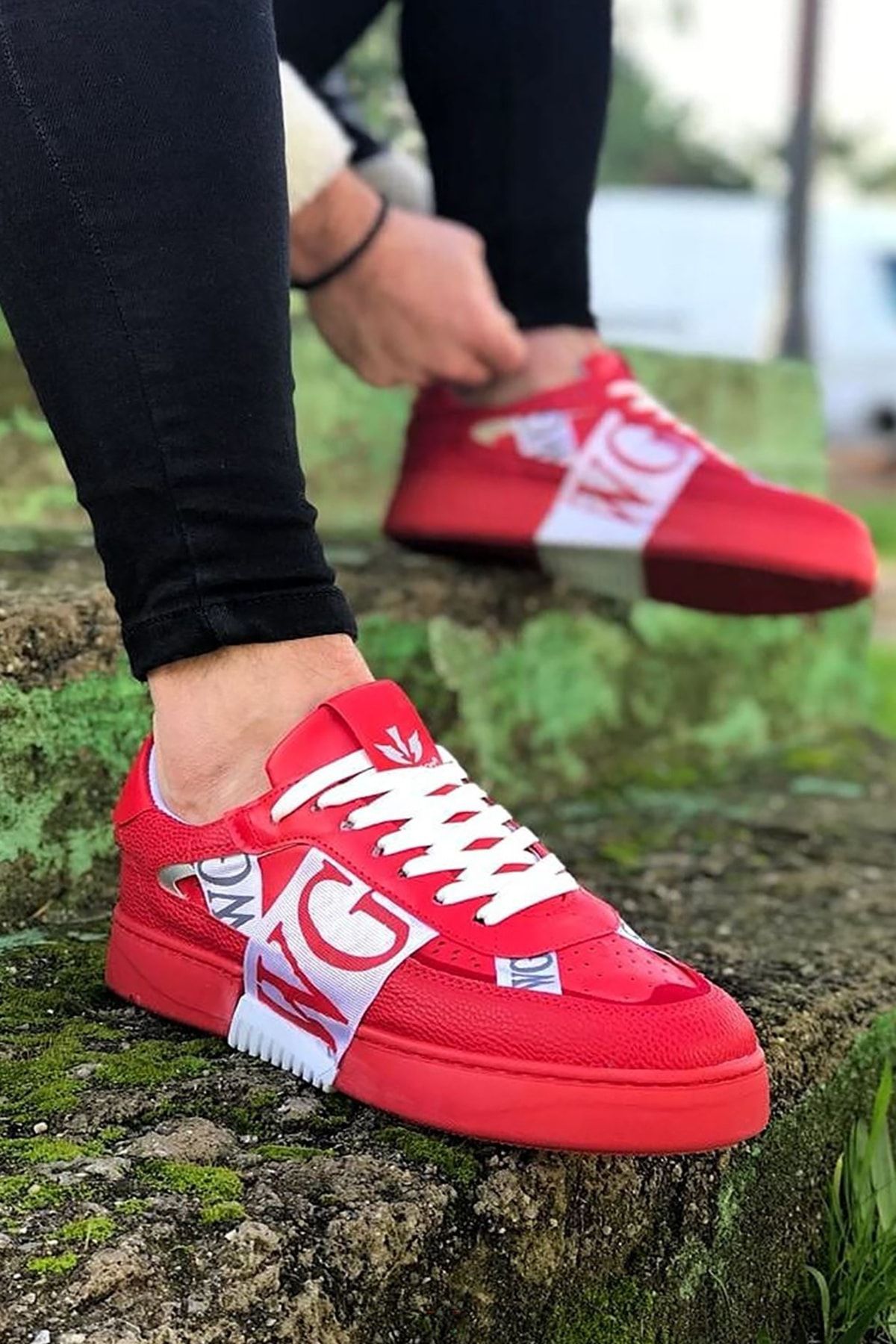Air force 1 upstep lux university red shop