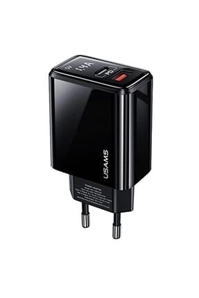 Us-cc133 T40 20w Qc3.0+pd Type-c+usb Dijital Göstergeli Hızlı Şarj Başlığı Image 0