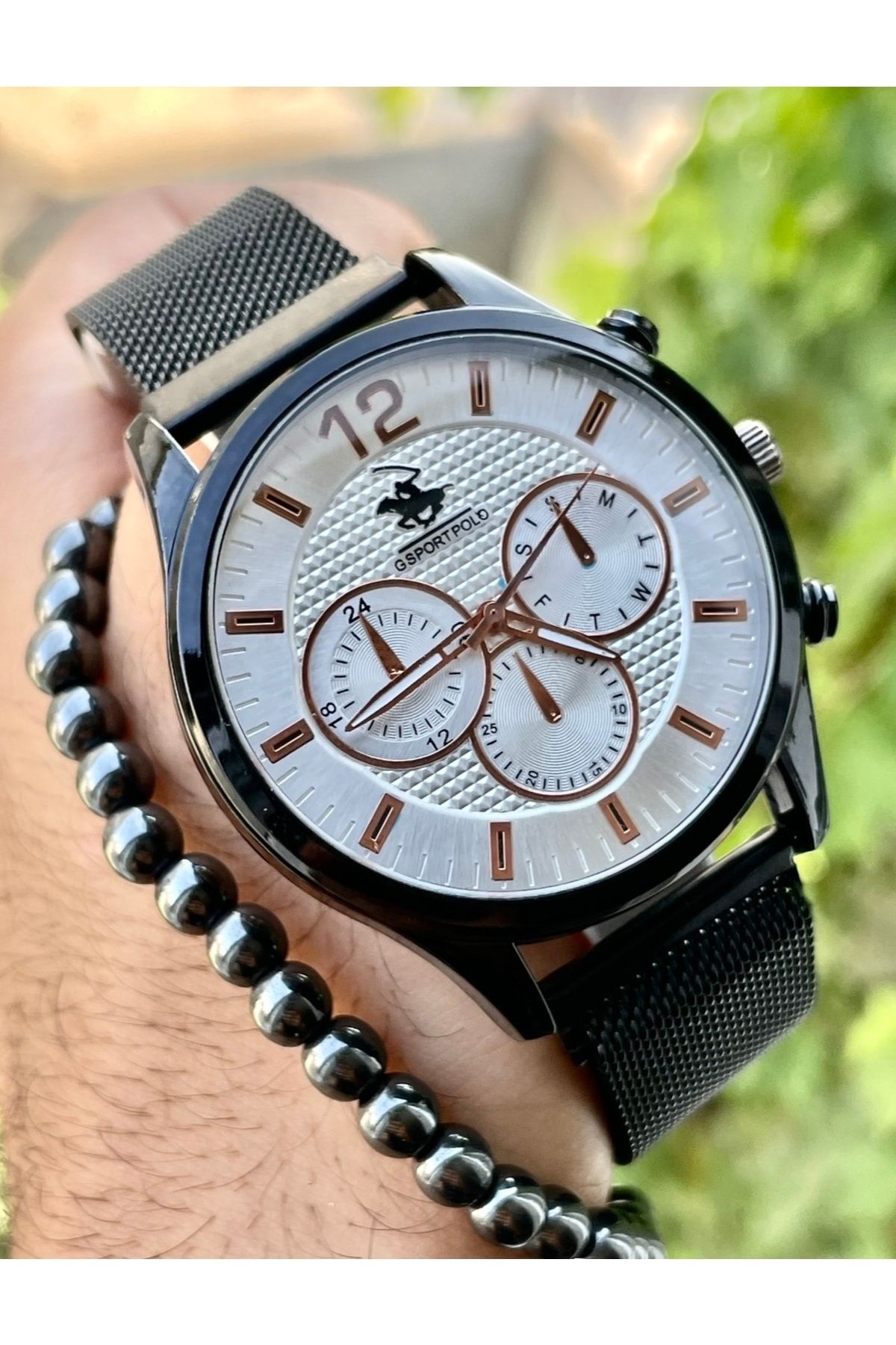 G Sport POLO Watch Black Plain Trendyol