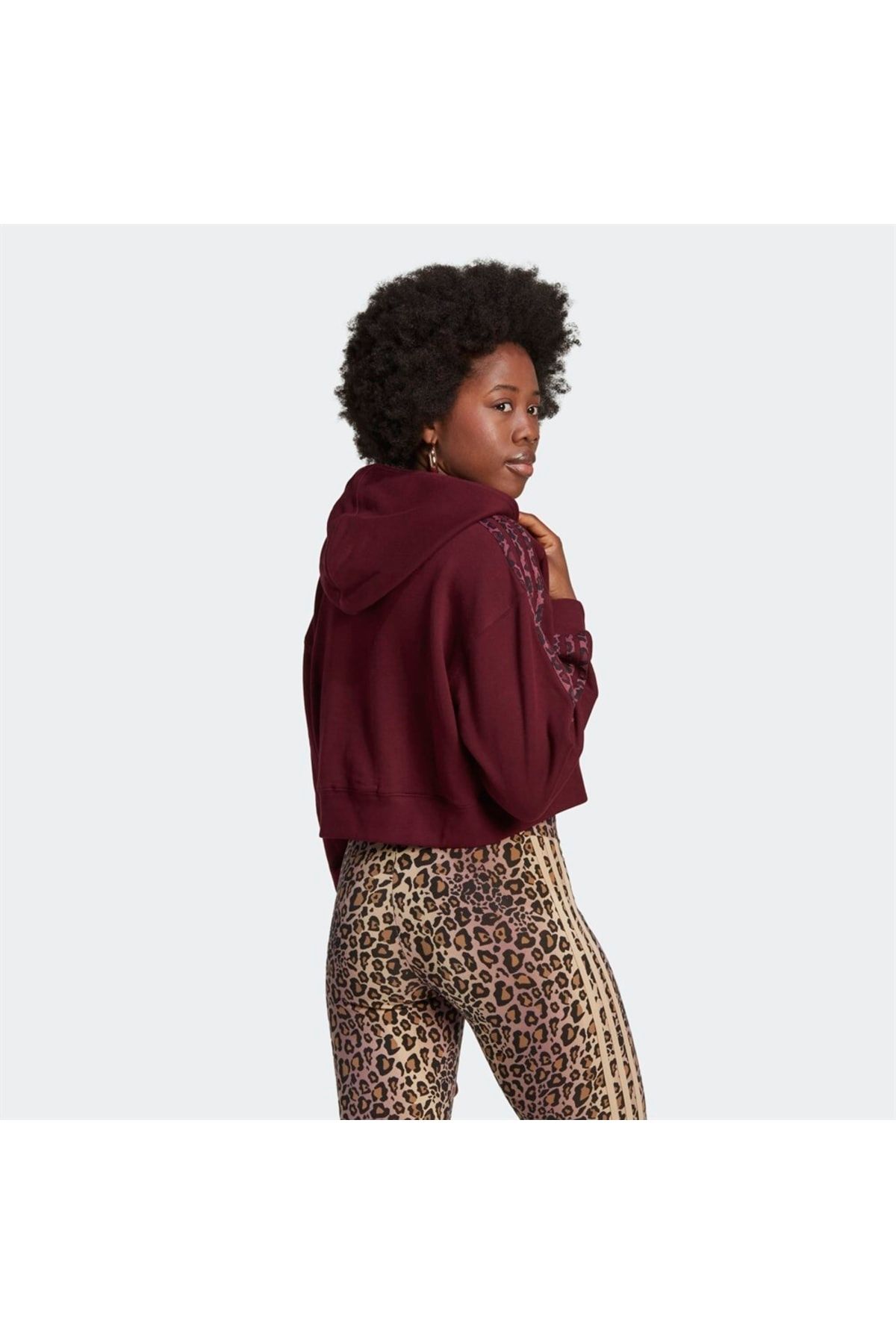 Burgundy adidas zip up hoodie store