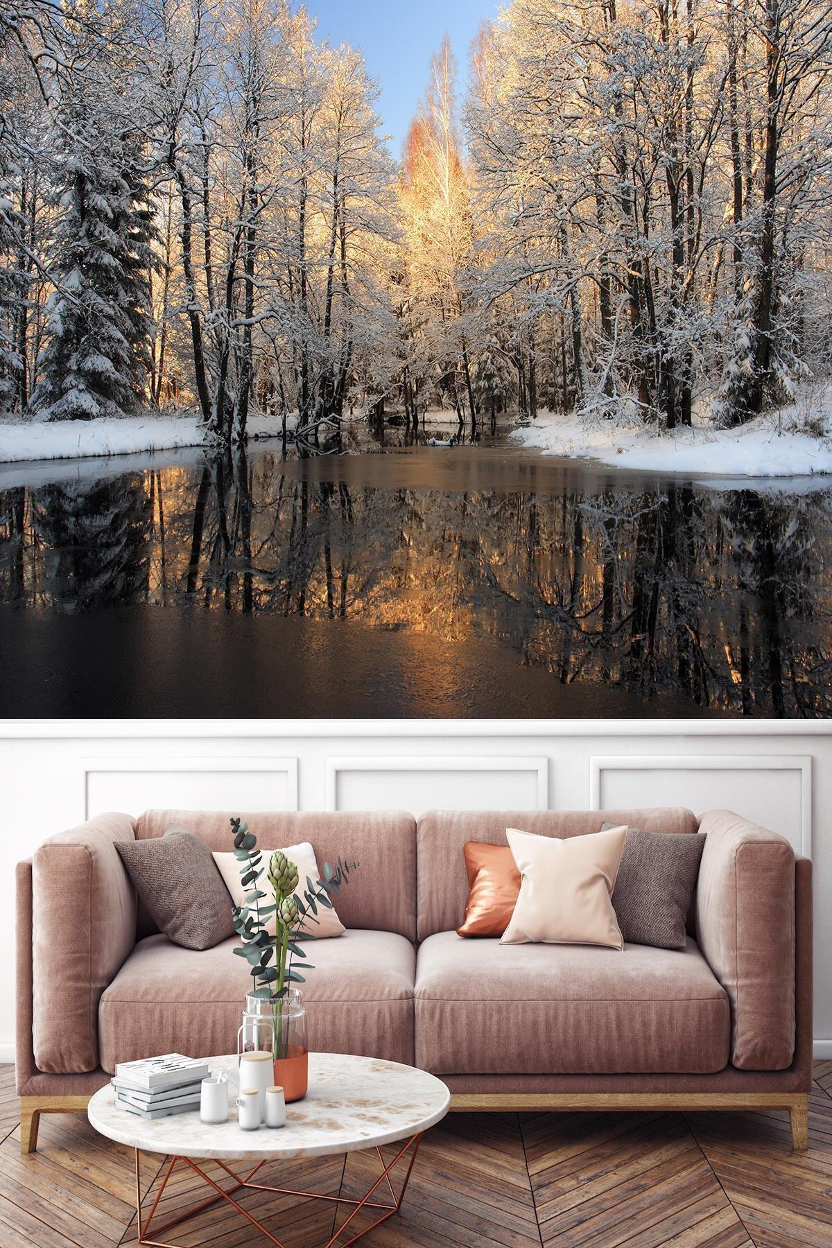 Cici Wallpaper 3d Manzara Duvar Kağıdı Poster