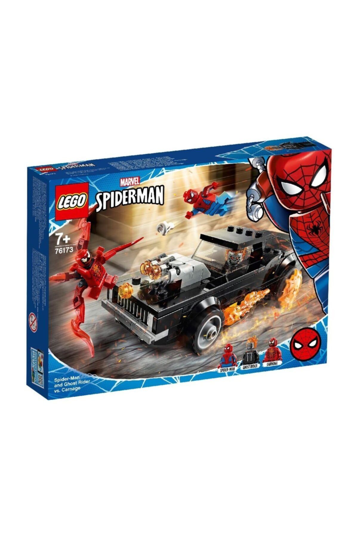 LEGO Spider Man Ghost Rider Ve Carnage 212 Parça 76173 ®