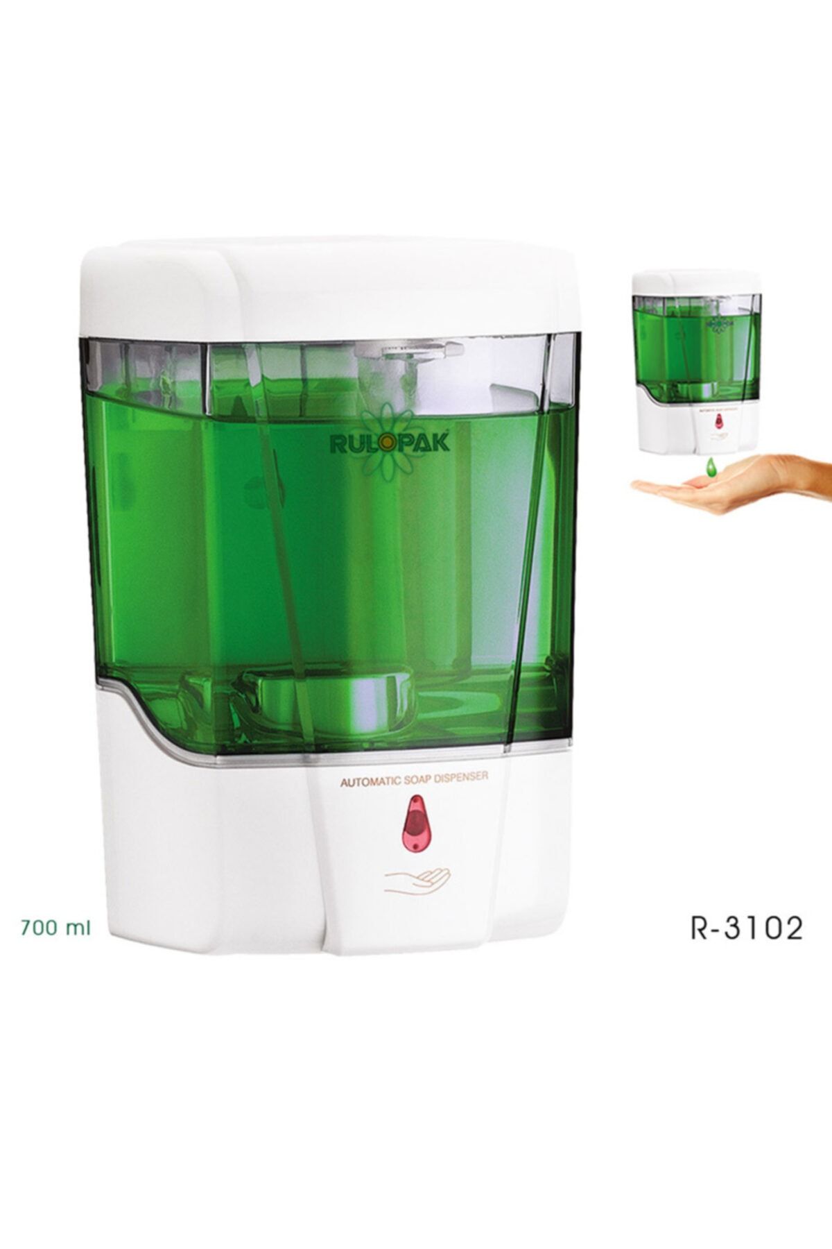 Rulopak Sensörlü Sıvı Sabun Dispenseri 700ml
