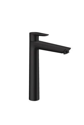 Talis E Tek Kollu Lavabo Bataryası 240 Kumandasız Satin Siyah Image 0