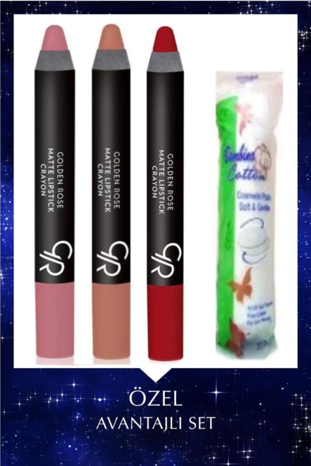 Golden Rose Mat Kalem Ruj Matte Lipstick Crayon No 12 14 23 Fiyati Yorumlari Trendyol