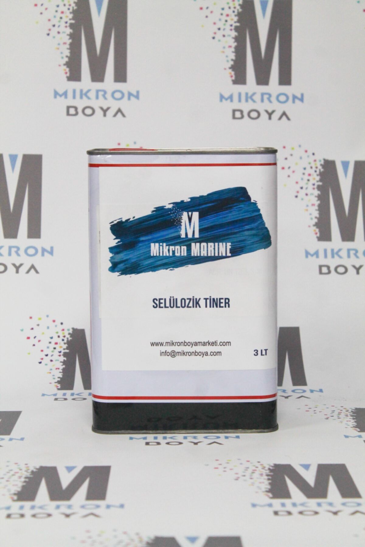MİKRON MARİNE Mikron Marıne Selülozik Tiner 3 Lt