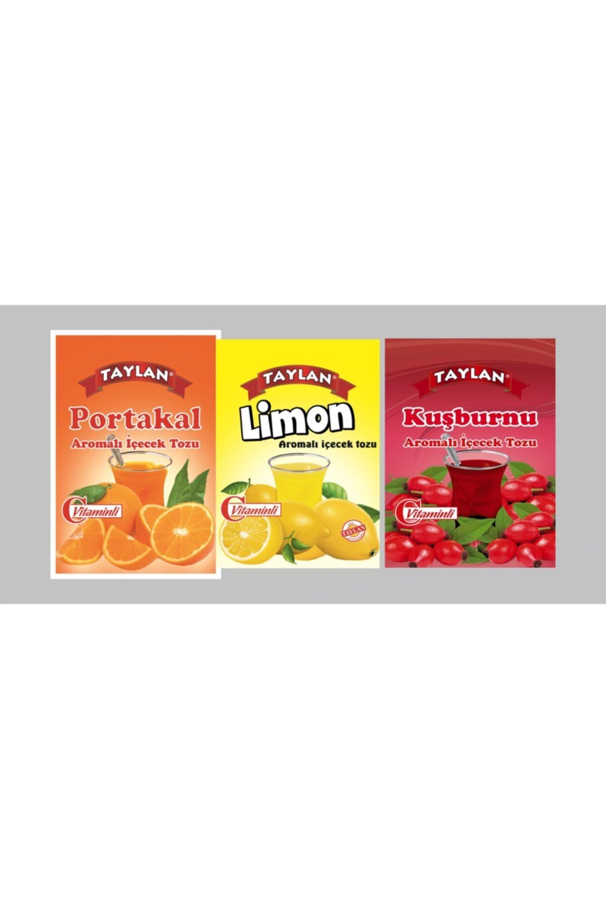 taylan portakal limon kusburnu cayi 300gr meyve aromali toz icecek fiyati yorumlari trendyol