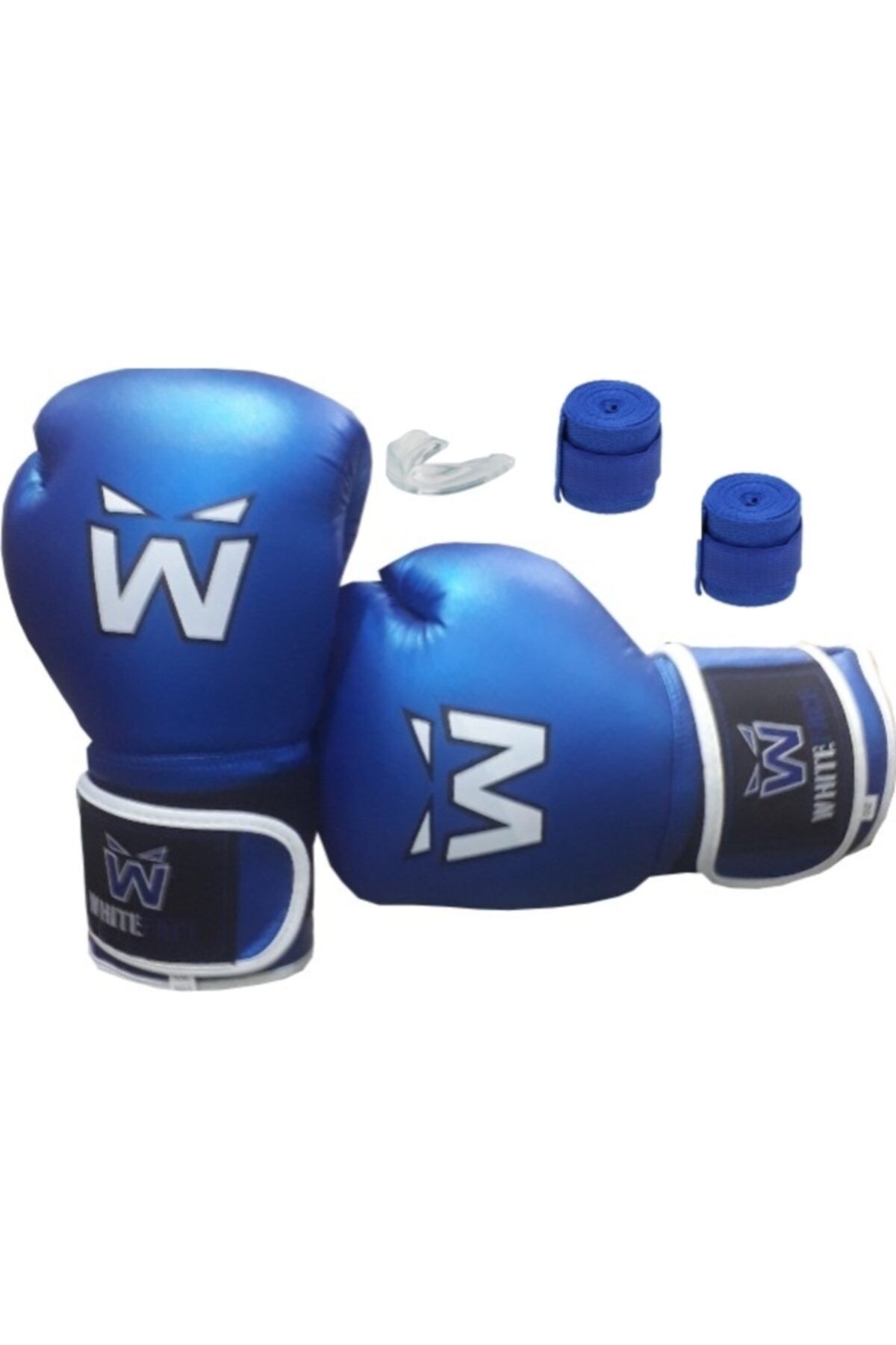 whiteface Boks Eldiveni Kickboks Eldiveni Muay Thaı Eldiveni + Bandaj + Dişlik