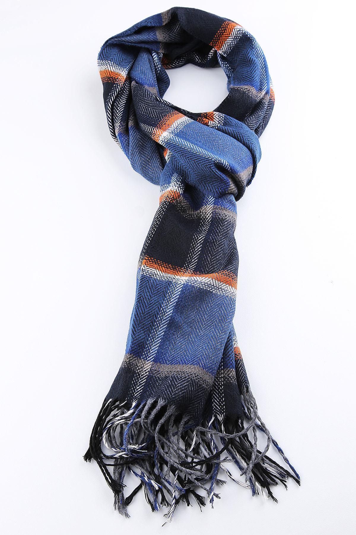 Kravatkolik Mavi Erkek Kaşkol K210