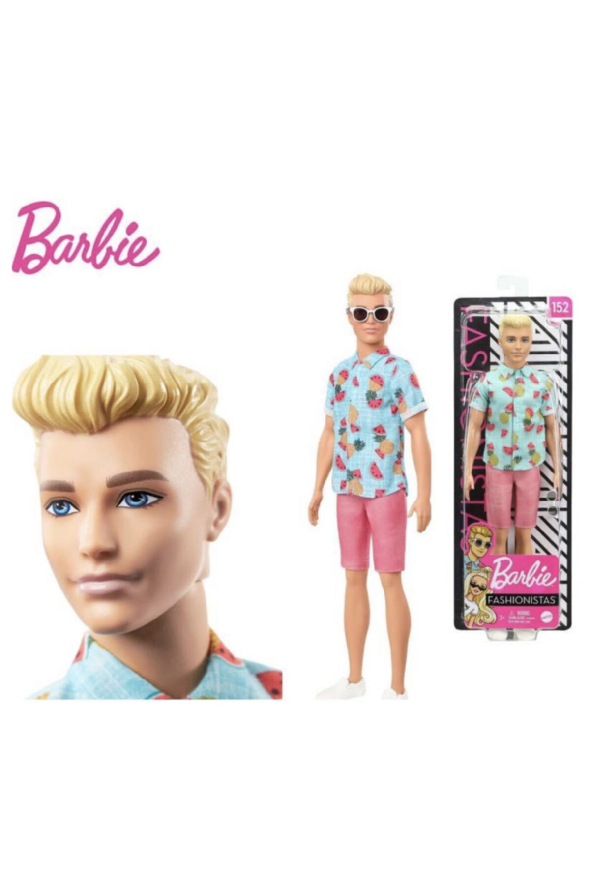 Barbie Fashionistas Yakisikli Ken Bebek Fiyati Yorumlari Trendyol