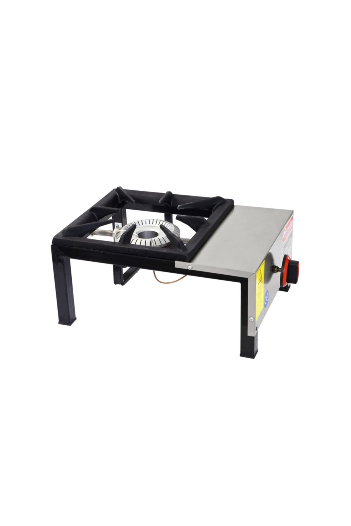 HİMAKSAN Laziro Kıtchen Kısa Ayaklı Lokanta Ocak Gazlı Ce Belgeli 33*45*25 15 Kg 8 Kw