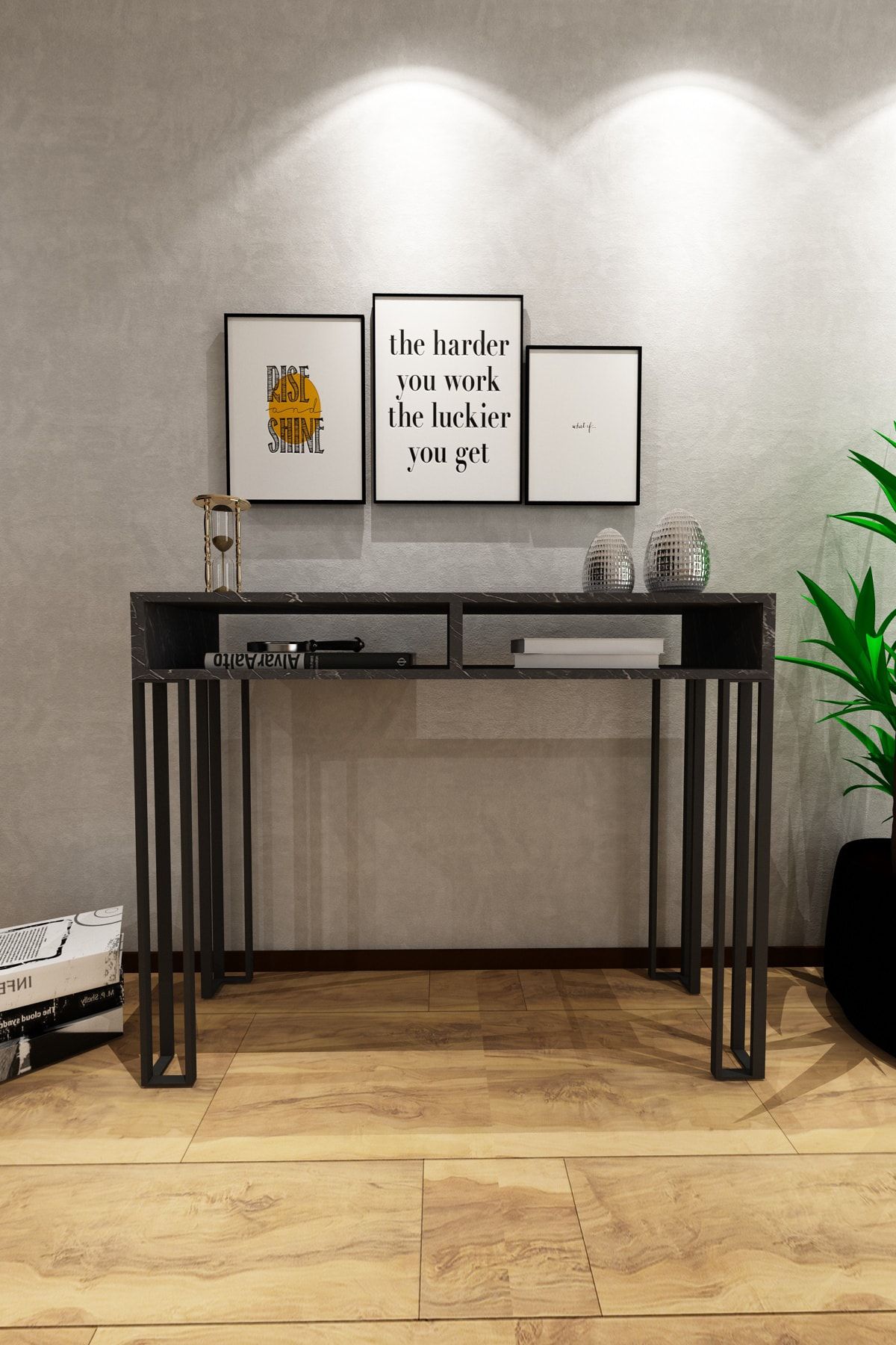Wood House Anemon Dresuar- Mermer