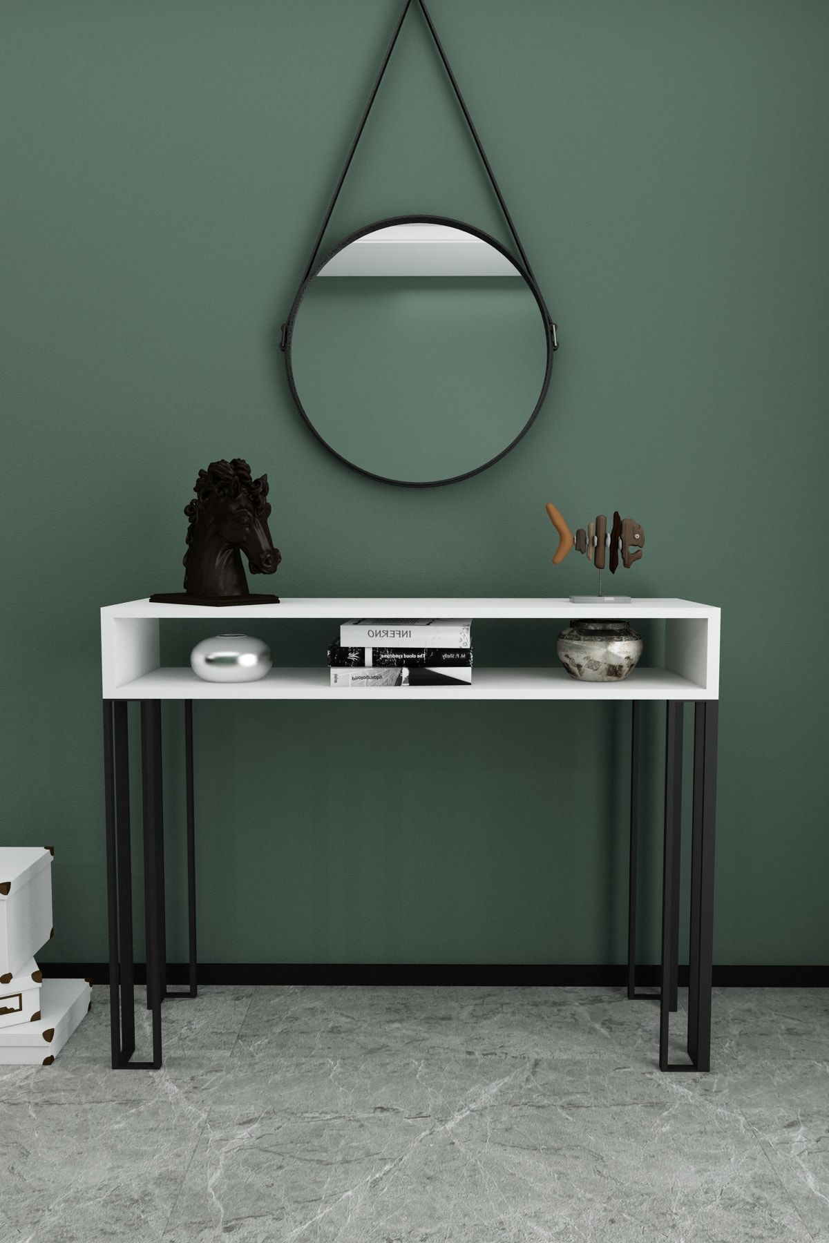 Wood House Kokina Beyaz Dresuar-