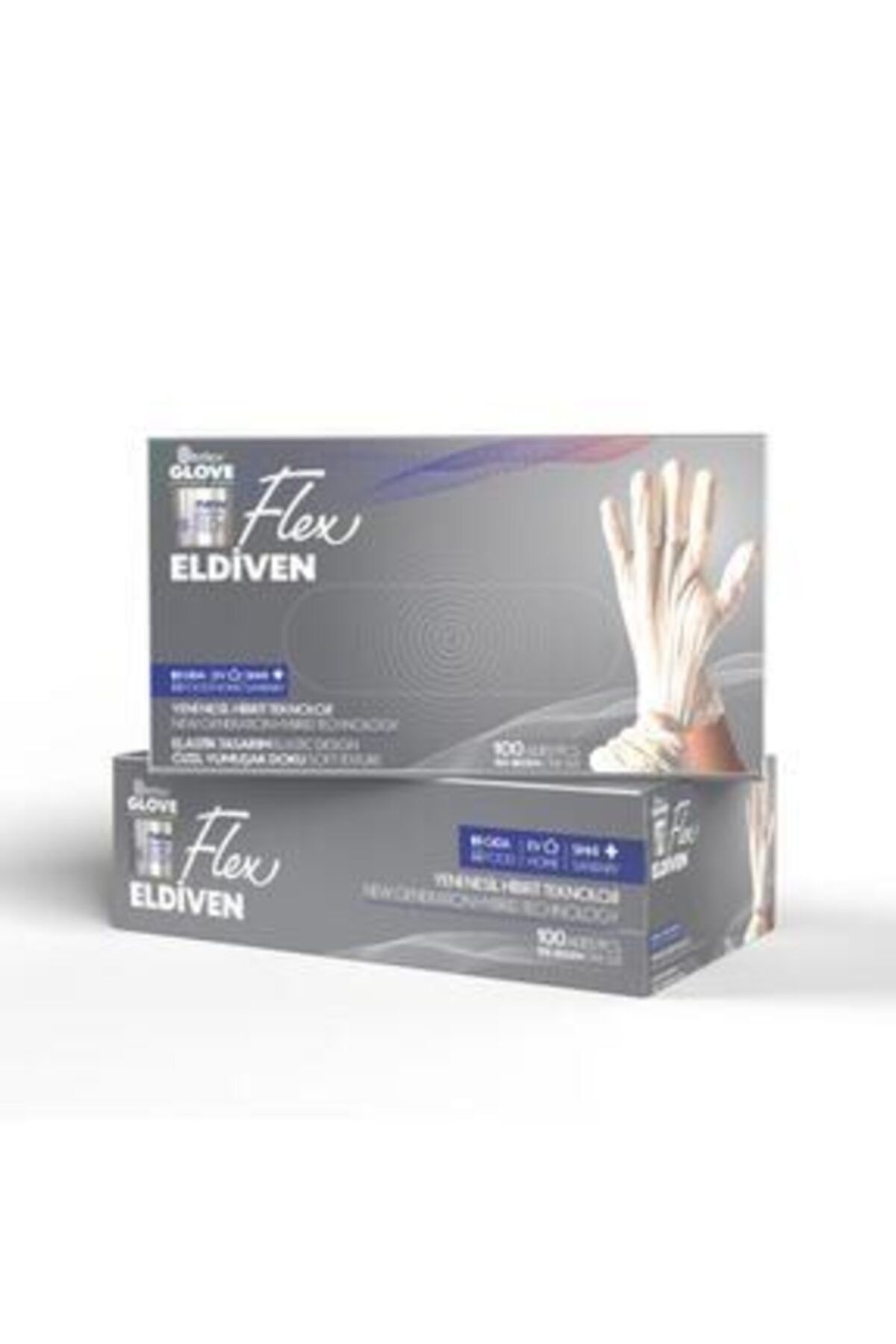 Reflex Flex Bej Glove Pudrasız 100 Lü / 5 Li Kutu - S Beden
