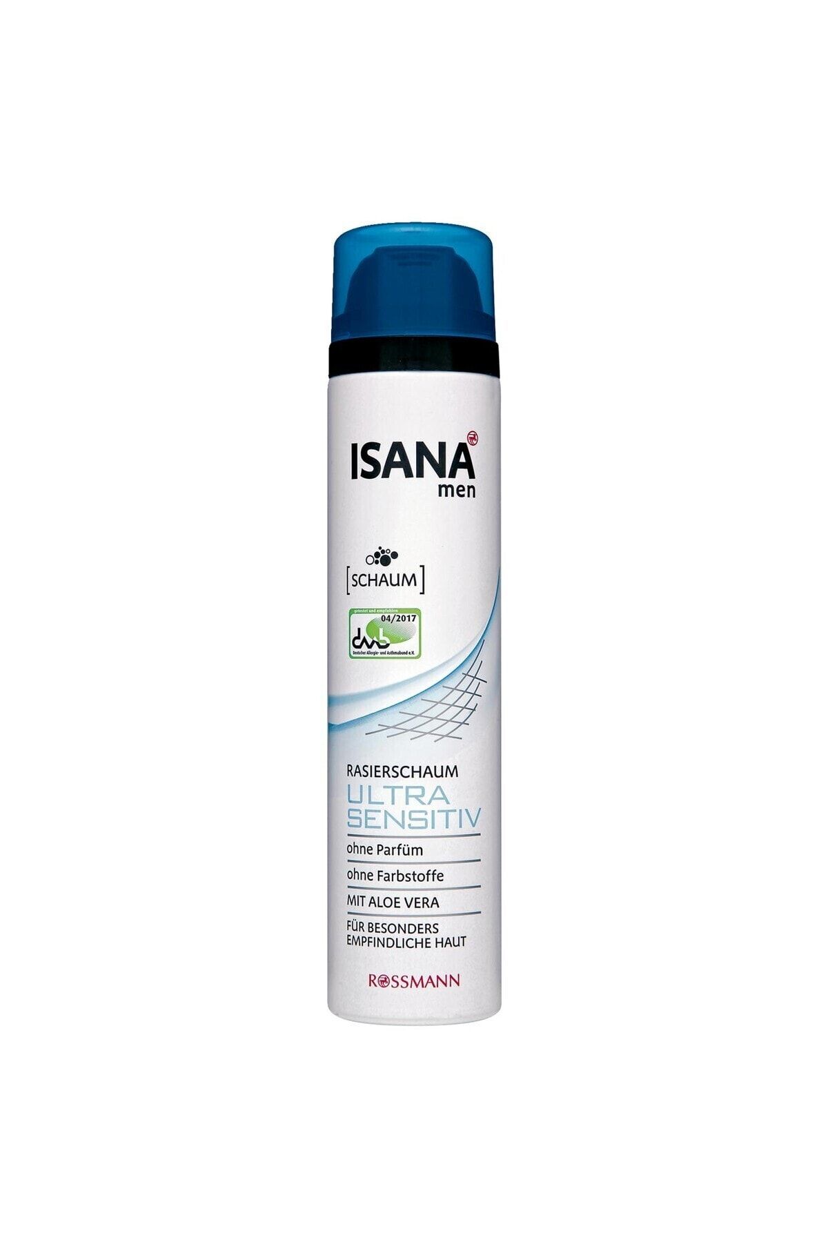 ISANA MEN Tıraş Köpüğü Ultra Sensitiv-aloe Vera 300 Ml