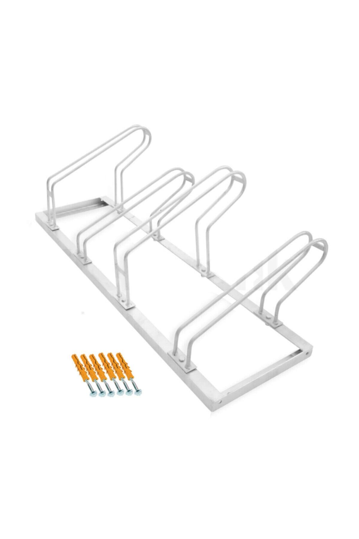 FM Trafik Bisiklet Park Yeri - Dörtlü Galvaniz 40x140 Cm
