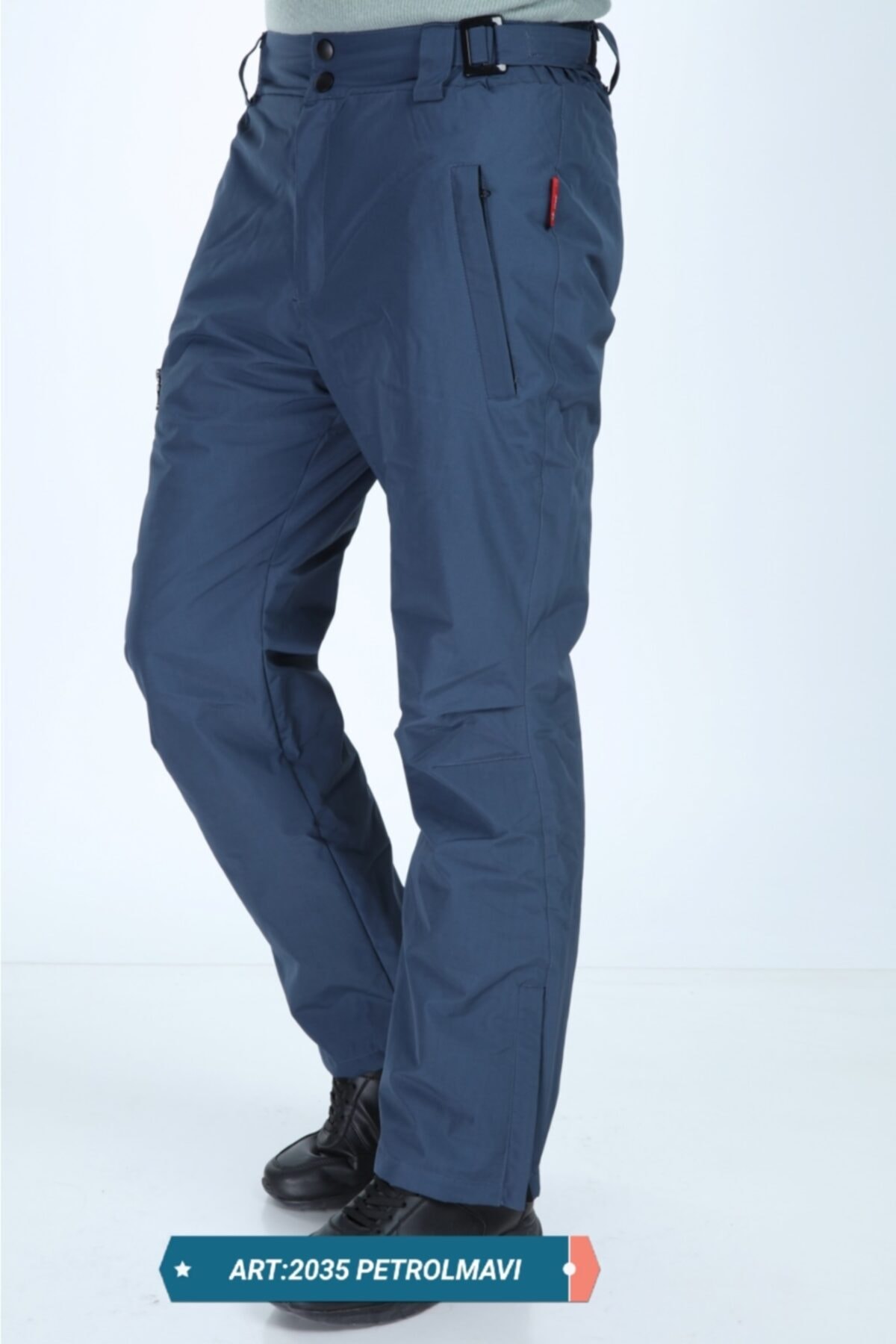 SNOW HİLL 2035 Kayak Salopet Unisex Petrol Mavisi