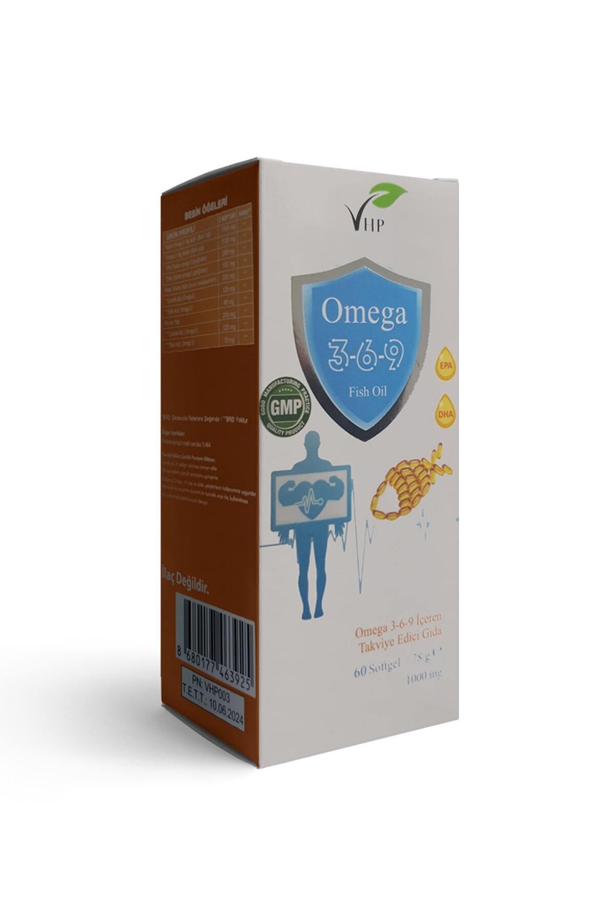 VHP Omega 3-6-9 Balık Yağı