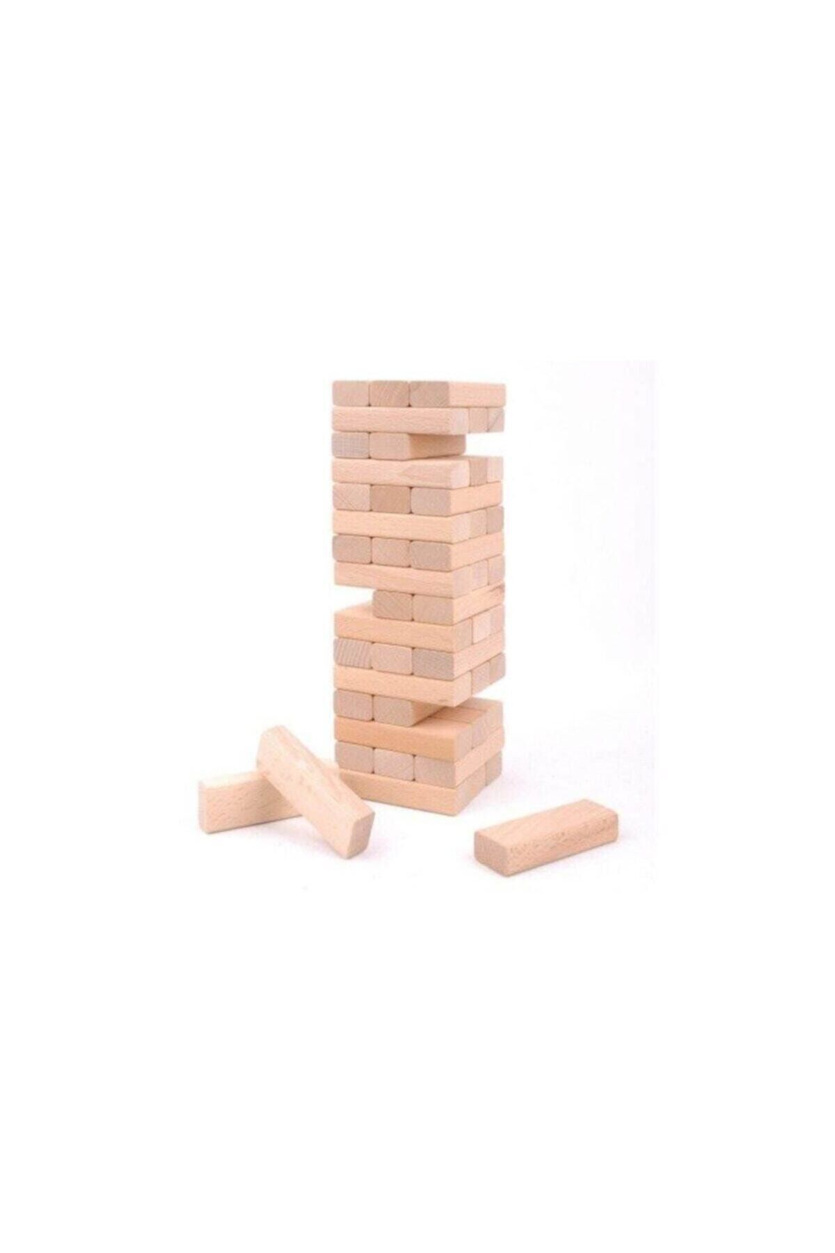 Adenim 54 Parça Jenga Denge Oyunu - Düşüren Kaybeder