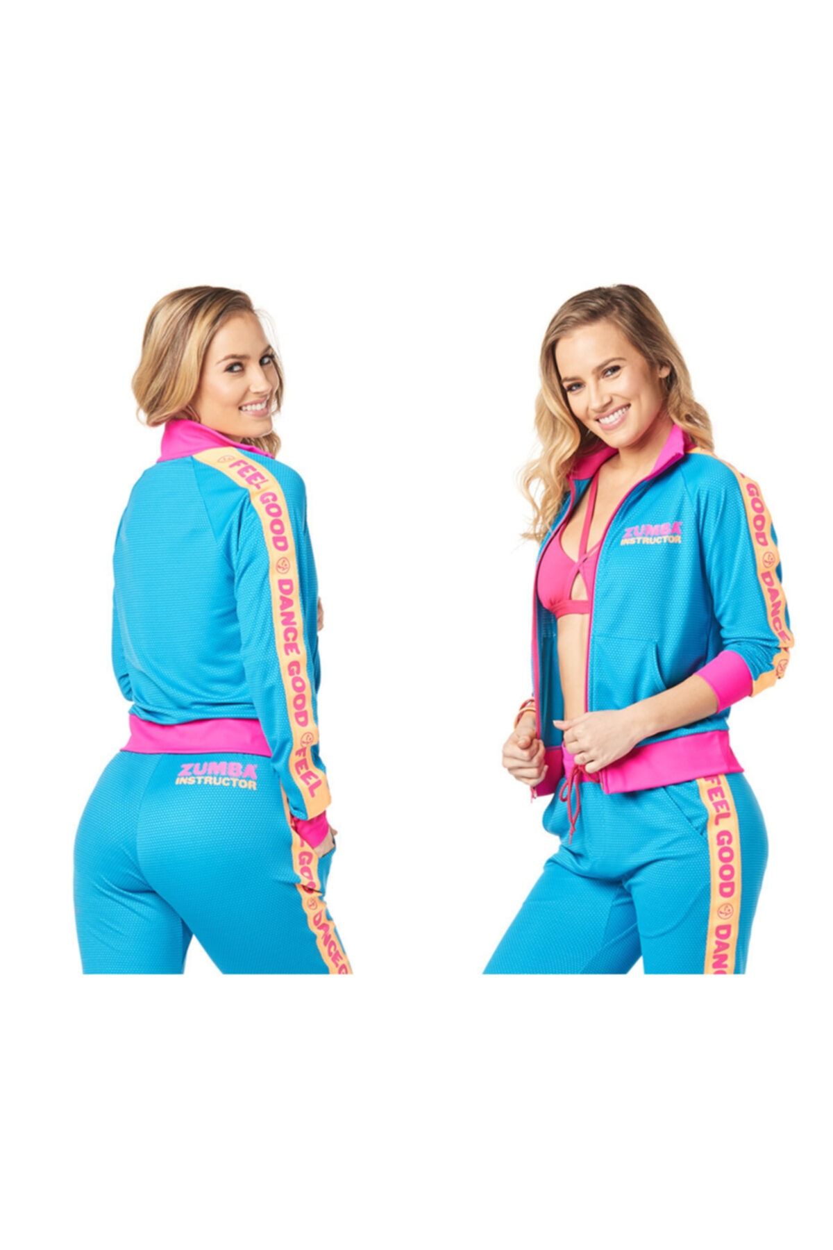 ZUMBA Feel Good Dance Good Instructor Track Jacket