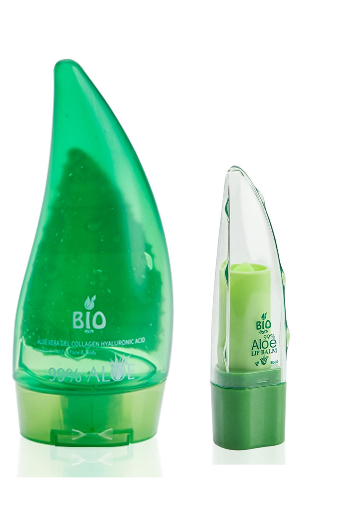 BİO ASİA Aleovera Jel + Lip Balm Stick